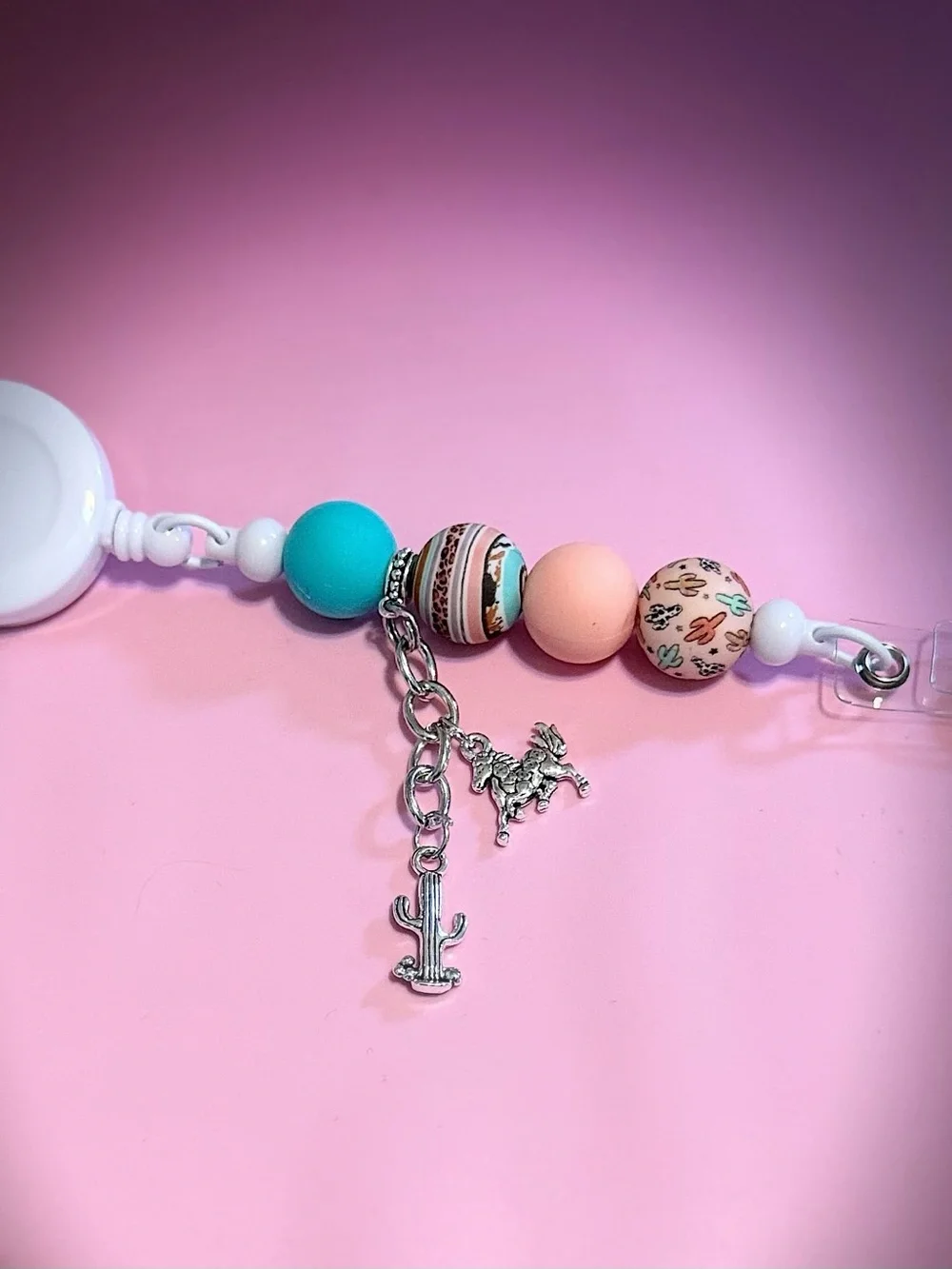 WESTERN THEME🌵🐴 Retractable Badge Holder